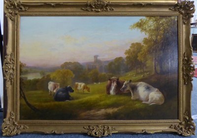 Lot 1140 - George Alexander (1832-1913) Kirkstall Abbey, Yorkshire, monogrammed, and dated 1879, oil on...