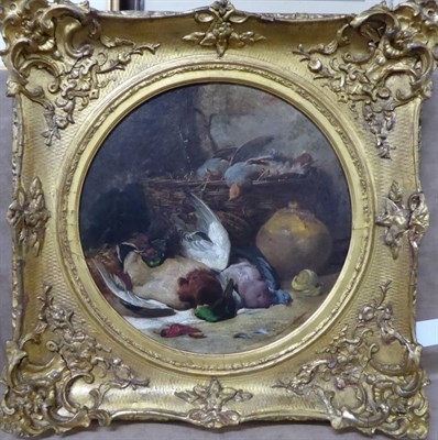 Lot 1141 - James Hardy Jnr RI (1832-1889) Still life of dead mallard, pigeon pheasant and grey partridge,...