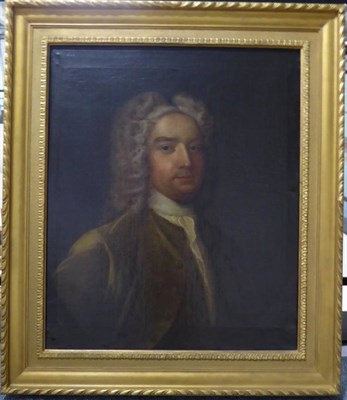 Lot 1144 - Follower of Godfrey Kneller (1746-1723) Portrait of a gentleman, head and shoulders wearing a brown