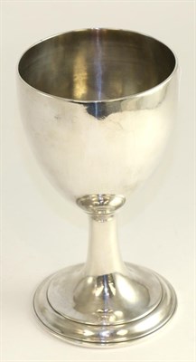 Lot 261 - York silver goblet, 1784, includes duty mark, 8oz
