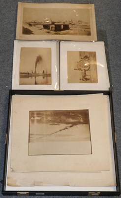 Lot 438 - A collection of Russian photographs mounted on card, some in album titled ";Cacusus"