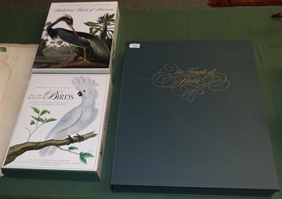 Lot 735 - The Temple of Flora, The Folio Society facsimile reprint in quarter green morocco and pictorial...