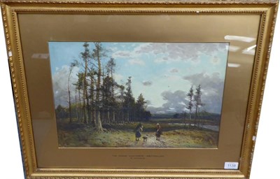 Lot 1138 - William Manners (1860-1930) ";The woods Milnethorpe, Westmorland";, signed, watercolour and...