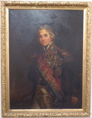 Lot 1189 - After John Hoppner (1758-1810) Portrait of Nelson, three quarter length, standing, oil on...