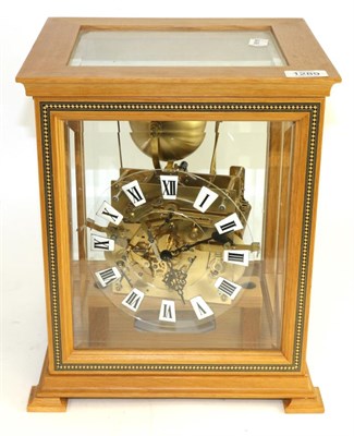 Lot 1289 - A five glass chiming table clock, retailed by Archangelus, limited edition No.77/1000, circa...