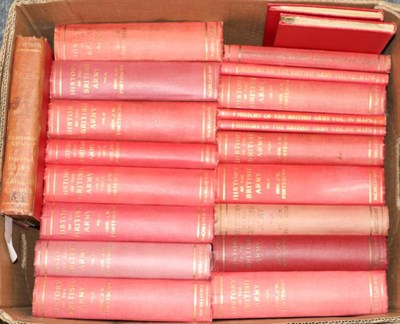 Lot 364 - Fortescue (Sir John William) A History of the British Army, 1910-30, London, MacMillan, 8vo, 13...