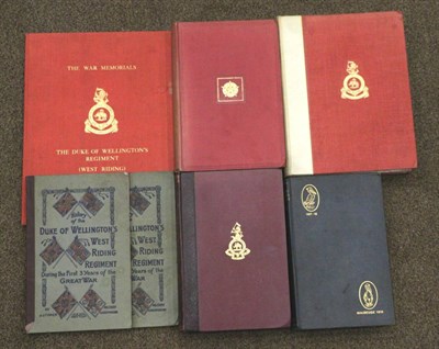 Lot 382 - Of Duke of Wellington Regiment Interest: Six various books and publications including Bruce...