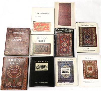 Lot 387 - Rugs of the Wandering Balouchi by David Black, published by David Black Carpets; together with nine