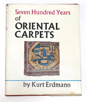 Lot 393 - Seven Hundred Years of Oriental Carpets by K Eramaumn, published by Faber  The Property of a...