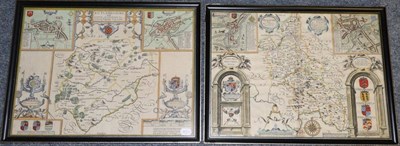 Lot 396 - Speede (John) Buckingham, dated 1610, hand-coloured, 370mm x 505mm; Rutlandshire,...