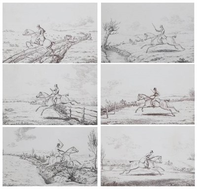 Lot 1016 - ~ Sir Robert Frankland Bt (British, 1784-1849) ";1. Going along a slapping pace";, ";2. Topping...