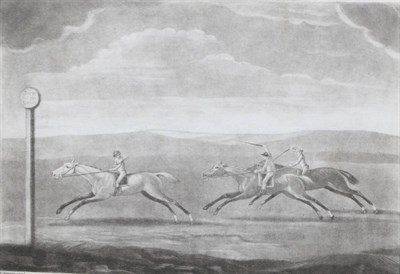 Lot 1045 - ~ Francis Sartorius (British, 1734-1804) ";A Race over the Beacon Course at Newmarket";,...