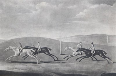 Lot 1051 - ~ Francis Sartorius (British, 1734-1804) ";A Race over the Round Course at Newmarket for the King's