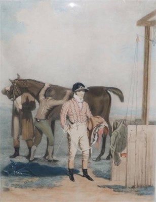 Lot 1073 - ~ Charles Turner (British, 1773-1857) ";Mr Saml Chiffney";, hand-coloured mezzotint portrait by...