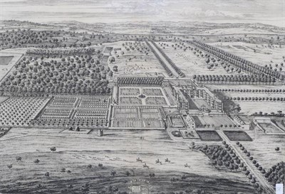 Lot 1088 - ~ Leonard Knyff (Dutch, 1650-1722) ";Temple Newsam the Seat of the Rt Honble Arthur Lord Ingram...