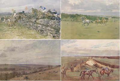 Lot 1137 - After Lionel Edwards (1878-1966) ";The Bedale, Marriforth Whin"; signed and inscribed in...