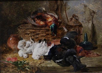 Lot 1215 - James Hardy Jnr. RI (1832-1889) ";Still Life"; signed and dated 1862, oil on panel, 14.5cm by 19cm