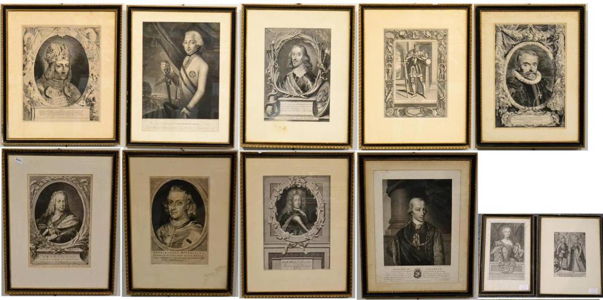 Lot 1255 - After I.S Kirchoff (18th/19th century) ";His Royal Highness the Arch Duke Charles, of Austria,...