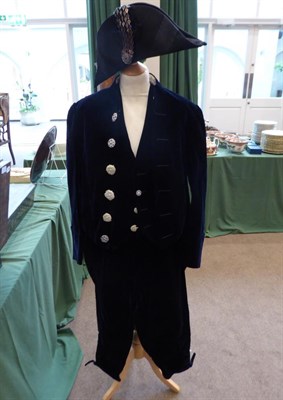 Lot 1389 - A full dress outfit for Sir George J Cockburn possibly used for his Knighthood in 1910 in...