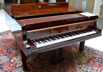 Lot 1521 - A Steinway Welte 6'9"; green roll model O mahogany cased reproducing semi-concert grand piano,...