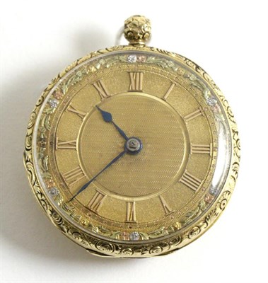Lot 98 - An 18ct Gold Open Faced Pocket Watch, signed Savory & Sons, Cornhill, London, 1838, English...