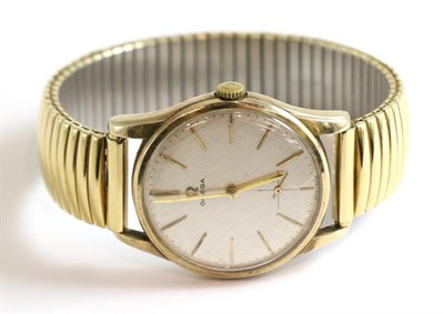 Lot 107 - A 9ct Gold Wristwatch, signed Omega, 1964, (calibre 269) lever movement signed and numbered...