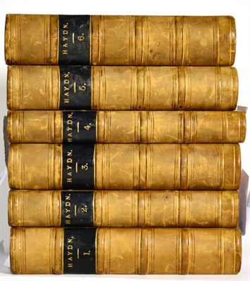 Lot 166 - Haydn's Quartetten, mid 19th century, six volumes (6)