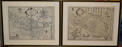 Lot 167 - Speede (John) 'The North & East Riding of Yorkshire' and 'The West Ridinge of Yorkeshyre', both...