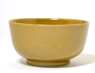 Lot 21 - A Chinese Café au Lait Ground Porcelain Bowl, Guangxu reign mark, 12cm diameter