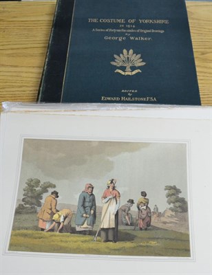 Lot 310 - Walker (George)  The Costumes of Yorkshire in 1814, edited by Edward Hailstone 1886, complete...