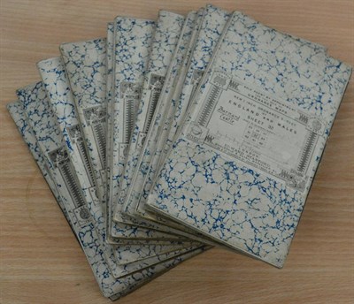 Lot 324 - Edward Stanford  Eleven early ordnance survey maps of North East with later additions