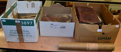 Lot 328 - Three Cardboard Boxes containing documents and ephemera relating to Bradford, Halifax, West...