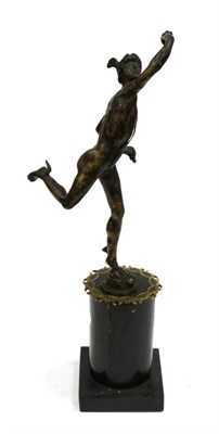 Lot 512 - After Giambologna: A Bronze Figure of Mercury, on an ebonised socle, 49cm high