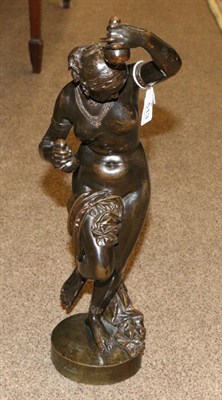 Lot 513 - Jean Jacques Pradier (Swiss, 1790-1852): Négresse aux Calebasses, a bronze figure of a dancer...