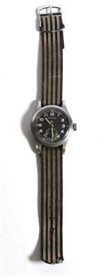 Lot 550 - A World War II Military Wristwatch, signed Vertex, circa 1944, (calibre 59) lever movement...