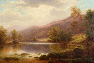 Lot 933 - William Mellor (1851-1931)  ";On the Conway, North Wales";  Signed and inscribed verso, oil on...