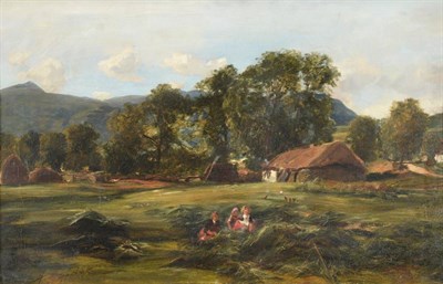 Lot 971 - Alexander Fraser the Younger RSA (b.1828-1899)  Scottish landscape Signed, signed and inscribed...