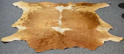 Lot 1052 - Taxidermy: Nguni Cow Hide (South africa), modern, AA Grade, excellent quality, Nguni skin floor rug