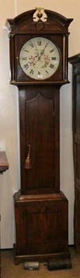 Lot 1094 - An Oak Thirty Hour Longcase Clock, signed Jn Parson, Worksop, circa 1800, arched pediment,...