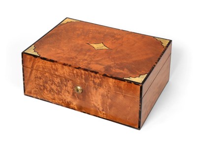 Lot 516 - A Tortoiseshell and Shagreen Mounted Satin Beech Humidor, 1920s, of rectangular form, with...