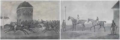 Lot 1004 - John Nost Sartorius (British, 1759-c.1828) ";Hambletonian Preparing to Start"; ";Hambletonian...