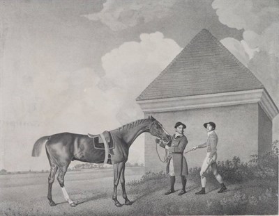 Lot 1006 - George Stubbs (British, 1724-1806) ";Eclipse"; Stipple with etching by G T Stubbs, visible...