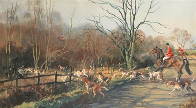 Lot 1068 - John Theodore Eardley Kenney (1911-1972)  The Quorn Hunt, Friday Country with Jack Littlewood,...