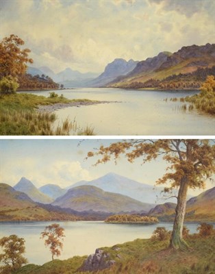 Lot 1115 - Edward Horace Thompson (1879-1949) ";Derwent Water"; ";Coniston Water"; Each signed and dated 1931