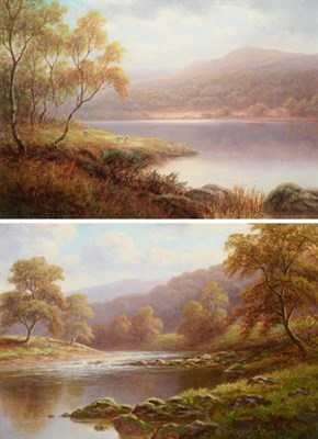 Lot 1117 - Everett William Mellor (1878-1965) ";On the Wharfe Bolton Woods"; ";A bit of Windermere";  Each...