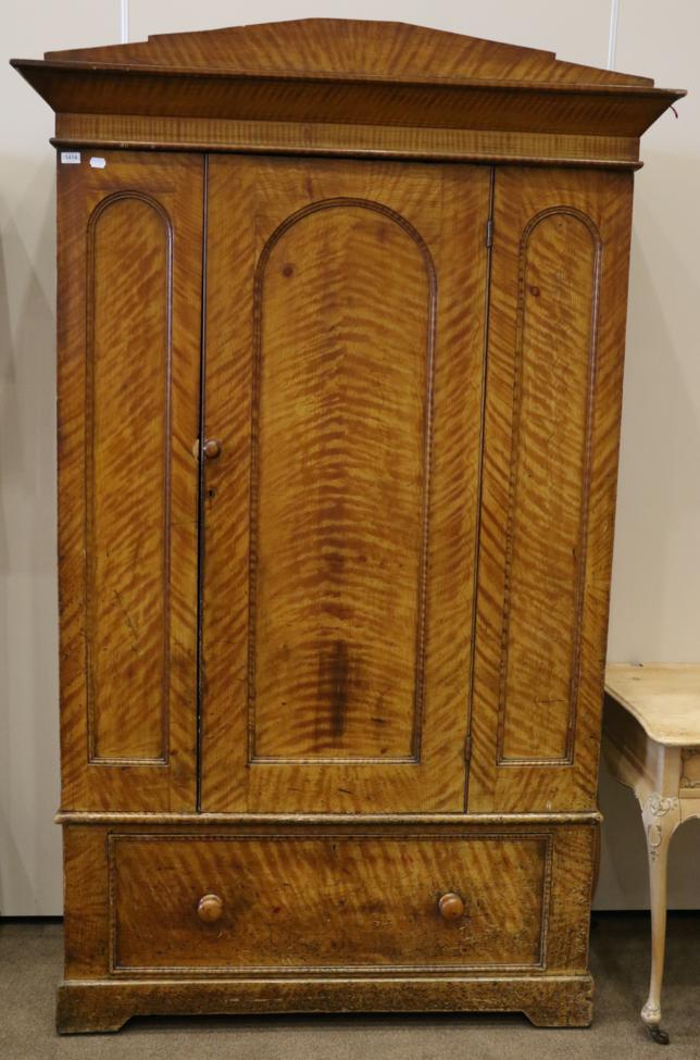 Scumbled Pin Lot 1414 - A Victorian Scumbled Pine Single Door