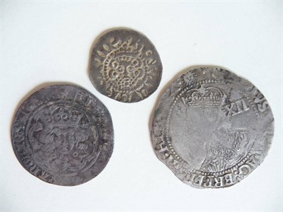 Lot 3 - Three Hammered Coins, comprising: Henry III silver penny Nicole on Lund, flat spots in legends,...