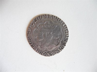 Lot 4 - Henry V Groat, London mint, ordinary bust, no mullet, saltire stops, quatrefoils after HENRIC &...