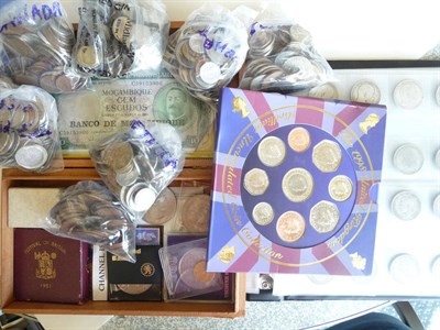 Lot 51 - Miscellaneous Accumulation, comprising: modern crowns (1951, 1953 etc), model and toy coins,...