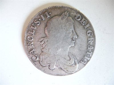 Lot 58 - Charles II Crown 1667, D.NONO, minor edge bumps otherwise VG/Fine